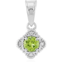 Peridot-Silberanhänger Peridot-Silberanhänger