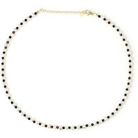 Edelstein-Silberhalskette (Riya) Edelstein-Silberhalskette (Riya)