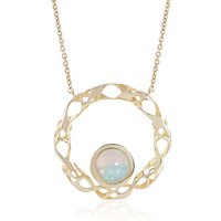 Welo-Opal-Goldcollier (Ornaments by de Melo) Welo-Opal-Goldcollier (Ornaments by de Melo)