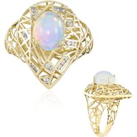AAA-Welo-Opal-Goldring (Ornaments by de Melo) AAA-Welo-Opal-Goldring (Ornaments by de Melo)
