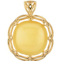 Baltischer Milky-Bernstein-Silberanhänger (dagen) Baltischer Milky-Bernstein-Silberanhänger (dagen)