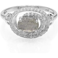 Labradorit-Silberring Labradorit-Silberring