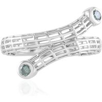 Blauer I2 Brillant-Goldring (Ornaments by de Melo) Blauer I2 Brillant-Goldring (Ornaments by de Melo)