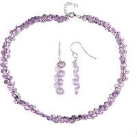 Lavendel-Amethyst-Silberset Lavendel-Amethyst-Silberset