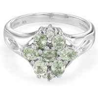 Paraiba-Turmalin-Silberring Paraiba-Turmalin-Silberring