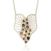 Brasilianischer Turmalin-Goldcollier (Ornaments by de Melo) Brasilianischer Turmalin-Goldcollier (Ornaments by de Melo)