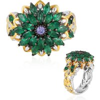 Sambia-Smaragd-Silberring (Gems en Vogue) Sambia-Smaragd-Silberring (Gems en Vogue)