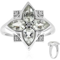 Grüner Amethyst-Silberring (Remy Rotenier) Grüner Amethyst-Silberring (Remy Rotenier)