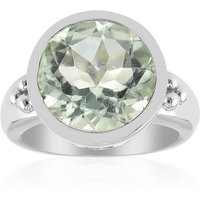 Grüner Amethyst-Silberring (Pallanova) Grüner Amethyst-Silberring (Pallanova)