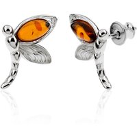 Baltischer Bernstein-Silberohrringe (dagen) Baltischer Bernstein-Silberohrringe (dagen)