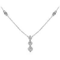 SI2 (H) Brillant-Goldhalskette (CIRARI) SI2 (H) Brillant-Goldhalskette (CIRARI)