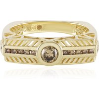 I2 Champagner-Brillant-Goldring (Ornaments by de Melo) I2 Champagner-Brillant-Goldring (Ornaments by de Melo)