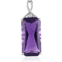 Sibirischer Amethyst-Silberanhänger Sibirischer Amethyst-Silberanhänger