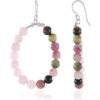 Edelstein-Silberohrringe (Riya) Edelstein-Silberohrringe (Riya)