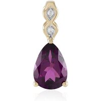 Magenta-Granat-Goldanhänger Magenta-Granat-Goldanhänger