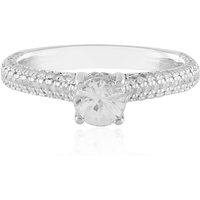 Zirkon-Silberring Zirkon-Silberring