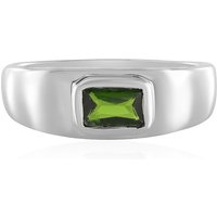 Russischer Diopsid-Silberring Russischer Diopsid-Silberring