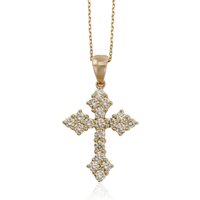 Gelber SI2 Brillant-Goldhalskette (CIRARI) Gelber SI2 Brillant-Goldhalskette (CIRARI)