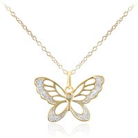 I3 (I) Diamant-Silberhalskette I3 (I) Diamant-Silberhalskette