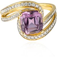 Pinkfarbener Diaspor-Goldring (AMAYANI) Pinkfarbener Diaspor-Goldring (AMAYANI)