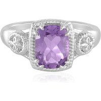 Lavendel-Amethyst-Silberring Lavendel-Amethyst-Silberring