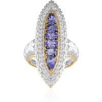 Tansanit-Silberring (Gems en Vogue) Tansanit-Silberring (Gems en Vogue)