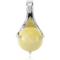 Baltischer Bernstein-Silberanhänger (dagen) Baltischer Bernstein-Silberanhänger (dagen)