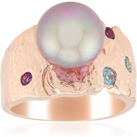 Ming-Perlen-Silberring Ming-Perlen-Silberring