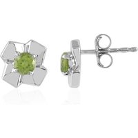 Peridot-Silberohrringe (de Melo) Peridot-Silberohrringe (de Melo)