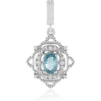 Ratanakiri-Zirkon-Silberanhänger Ratanakiri-Zirkon-Silberanhänger