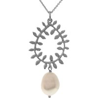 Süßwasserzuchtperlen-Silberhalskette (Joias do Paraíso) Süßwasserzuchtperlen-Silberhalskette (Joias do Paraíso)