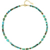 Türkis-Silberhalskette (Riya) Türkis-Silberhalskette (Riya)