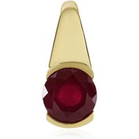 Madagaskar-Rubin-Silberanhänger Madagaskar-Rubin-Silberanhänger