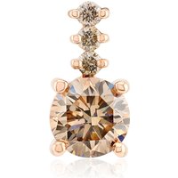 VS1 Argyle-Rose de France-Brillant-Goldanhänger (Annette) VS1 Argyle-Rose de France-Brillant-Goldanhänger (Annette)