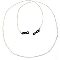 Weißer Mondstein-Brillenkette Weißer Mondstein-Brillenkette