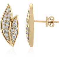 SI1 (G) Brillant-Goldohrringe (Annette) SI1 (G) Brillant-Goldohrringe (Annette)