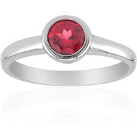 Mosambik-Granat-Silberring Mosambik-Granat-Silberring