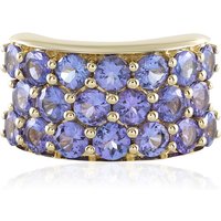 AAA-Tansanit-Goldring (de Melo) AAA-Tansanit-Goldring (de Melo)