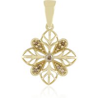 I2 Champagner-Diamant-Goldanhänger (Ornaments by de Melo) I2 Champagner-Diamant-Goldanhänger (Ornaments by de Melo)