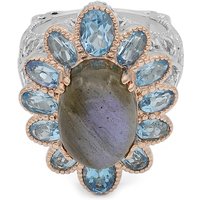 Labradorit-Silberring (Dallas Prince Designs) Labradorit-Silberring (Dallas Prince Designs)