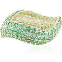 Russischer Smaragd-Goldring (de Melo) Russischer Smaragd-Goldring (de Melo)