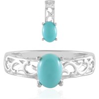 Sleeping Beauty-Türkis-Silberset (Faszination Türkis) Sleeping Beauty-Türkis-Silberset (Faszination Türkis)