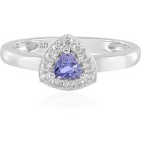 Tansanit-Silberring Tansanit-Silberring