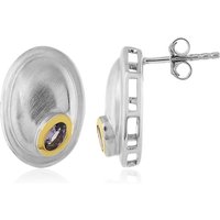 Tansanit-Silberohrringe (MONOSONO COLLECTION) Tansanit-Silberohrringe (MONOSONO COLLECTION)