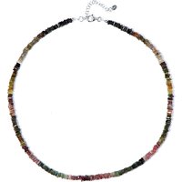Turmalin-Silberhalskette Turmalin-Silberhalskette