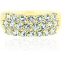 Nigerianischer Paraiba-Turmalin-Goldring Nigerianischer Paraiba-Turmalin-Goldring