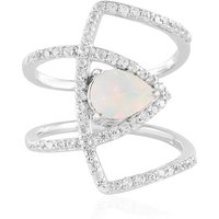 Welo-Opal-Silberring Welo-Opal-Silberring