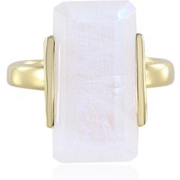 Regenbogen-Mondstein-Silberring Regenbogen-Mondstein-Silberring