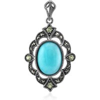 Amazonit-Silberanhänger (Annette classic) Amazonit-Silberanhänger (Annette classic)