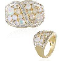 Welo-Opal-Silberring Welo-Opal-Silberring